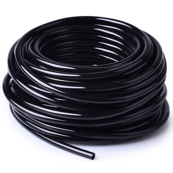 

LBER 200Ft 1/4 Inch Blank Distribution Tubing Drip Irrigation Hose Garden Watering Tube Line