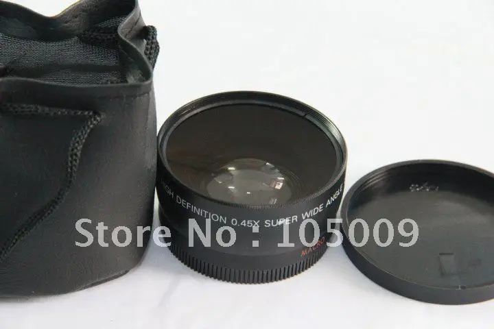 55mm 0.45X Wide Angle Macro Conversion LeNS for 55 0.45 canon nikon sony pentax olympus camera | Электроника