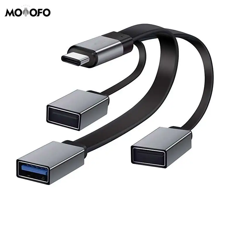 Usb type C к USB A концентратор USB C/Thunderbolt 3 к USB 3,0 и USB 2,0 Женский Для Google ChromeBook Surface samsung Note 8 S8 type C