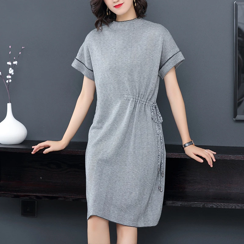 grey christmas dress