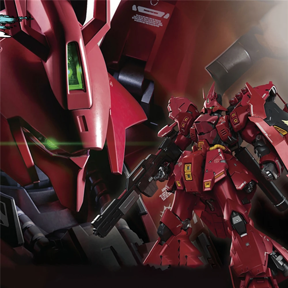 Металлические детали до Запчасти & воды наклейки для Bandai RG 1/144 MSN 04 Sazabi модель Gundam набор для маникюра Набор