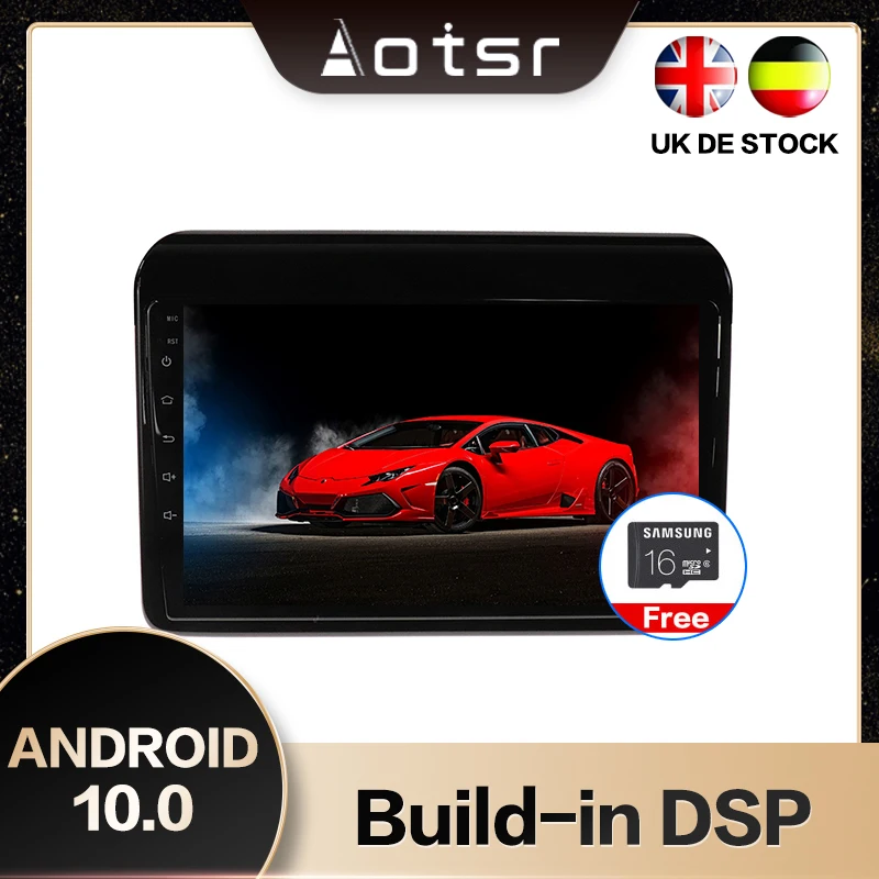 AOTSR 9 дюймов Android 10,0 gps навигатор автомобильный стерео плеер для Suzuki Ertiga мультимедиа плеер DSP CarPlay wifi
