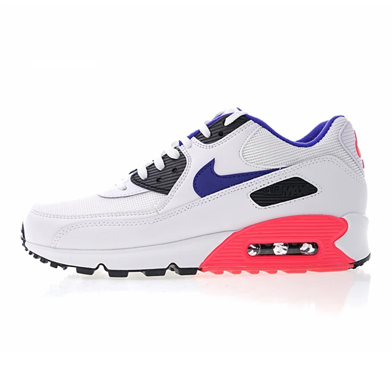Оригинальные оригинальные мужские кроссовки NIKE AIR MAX 90, новые цветные дышащие кроссовки с амортизацией, дизайнерская обувь 537384-136 - Цвет: 537384-136