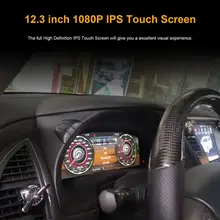 

12.3" LCD Android For Nissan Patrol Infiniti QX80 Q70 2016 Car Multimedia Instrument Dashboard Display Head Unit GPS Navigation