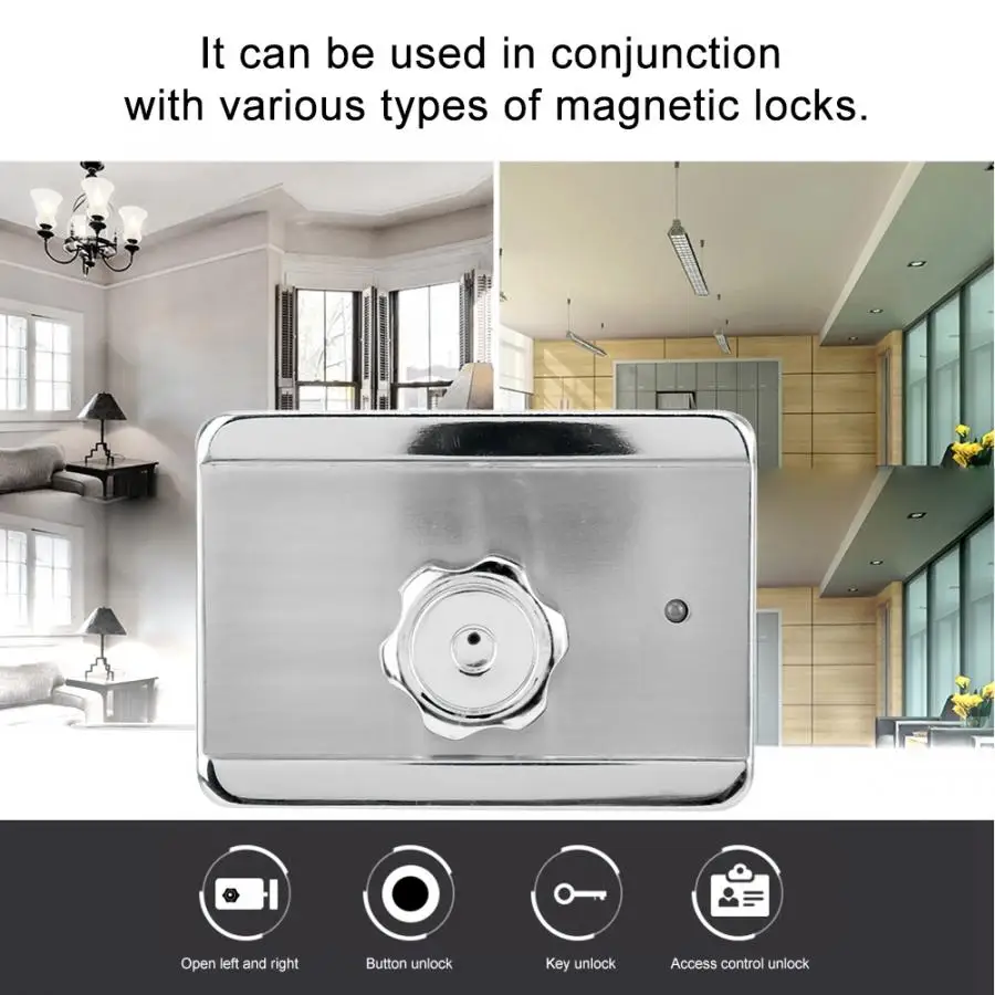 DC12V ручка магнитный электромагнитный Интеллектуальный двигатель автоматический замок доступа система управления магнитный замок