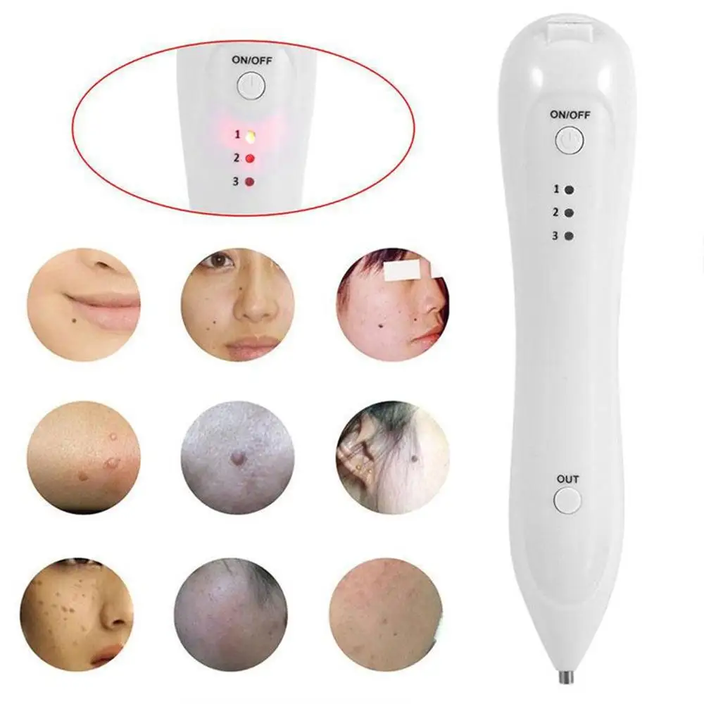 

3 adjustable scan spot power output Laser Age Spot Pen for Mole Warts Freckle Tattoo Scars Removal Portable Beauty Equipment