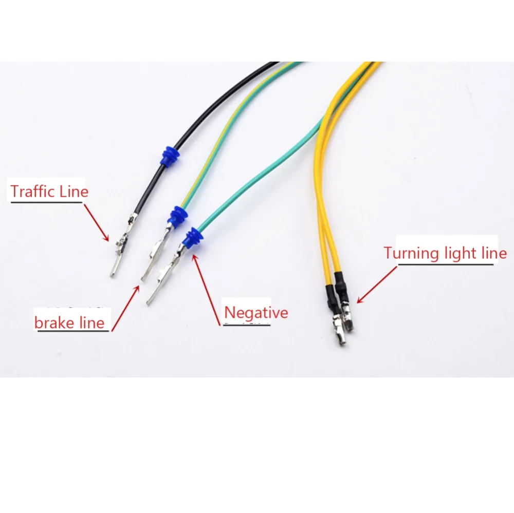 20 Motorcycle LED Tail Light Running Stop Brake Rear Warning Turn Signal Indicator Lamp for Honda MSX125 CBR650F CTX700 CTX700N