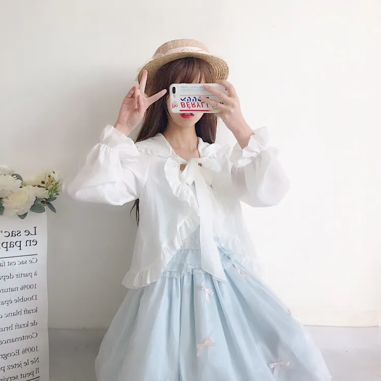 Японский солнцезащитный милый топ Лолиты kawaii Девушка винтажный плащ платок для защиты от солнца викторианское пальто с капюшоном Кружева Готический Лолита пальто cos