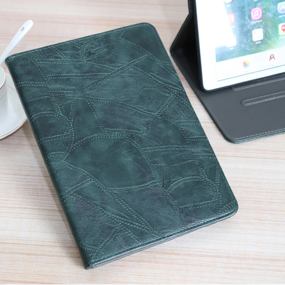 Green Из искусственной кожи чехол для IPad 10,2 чехол для вейкпупа/чехол для сна для IPad чехол для IPad 7-го поколения Чехол - Цвет: Green