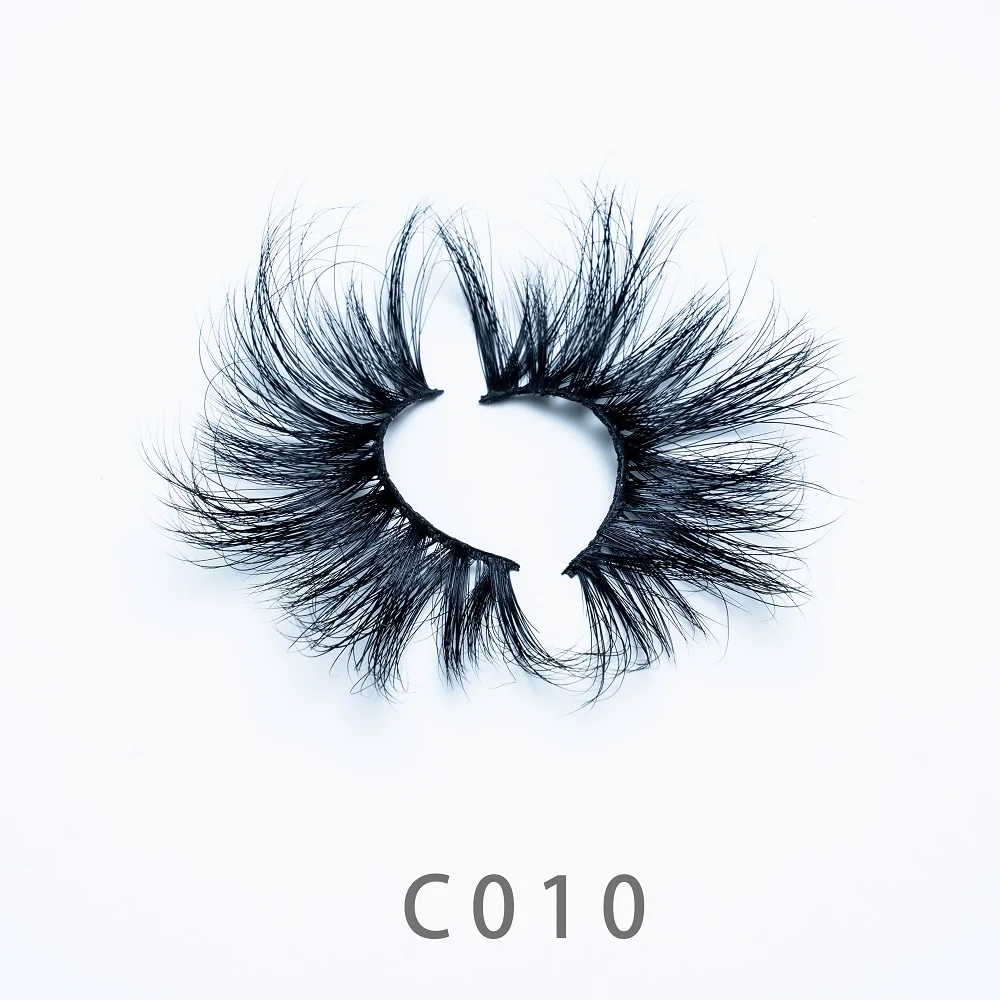 

30mm C10 5D Handemade Real Mink Strip Eyelashes False Volume Soft Natural Fluffy Eye Lashes Eyelash Extension Dramatic Faux Cils