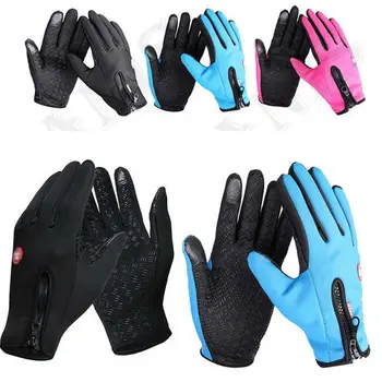 

New Men Women Touch Screen Windproof Waterproof Outdoor Sport Driving Gloves AU