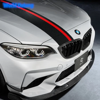 

Car Hood Sticker Racing Sport Styling Stripes Decal for BMW X1 X3 X5 E90 E92 E46 E60 F30 F25 F26 E70 E71 F15 F16 E84 F48 G05 Z4