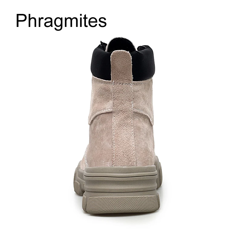 Phragmites/кожаная обувь на шнуровке; мужские кроссовки; модные женские ботинки для пары; Мужская обувь; дышащие ботинки martin; обувь