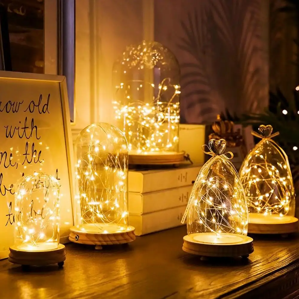 

Christmas Garland 2M 3M 5M 10M Copper Wire USB LED String lights Battery Powered Holiday lighting Fairy Tree Wedding Decoration