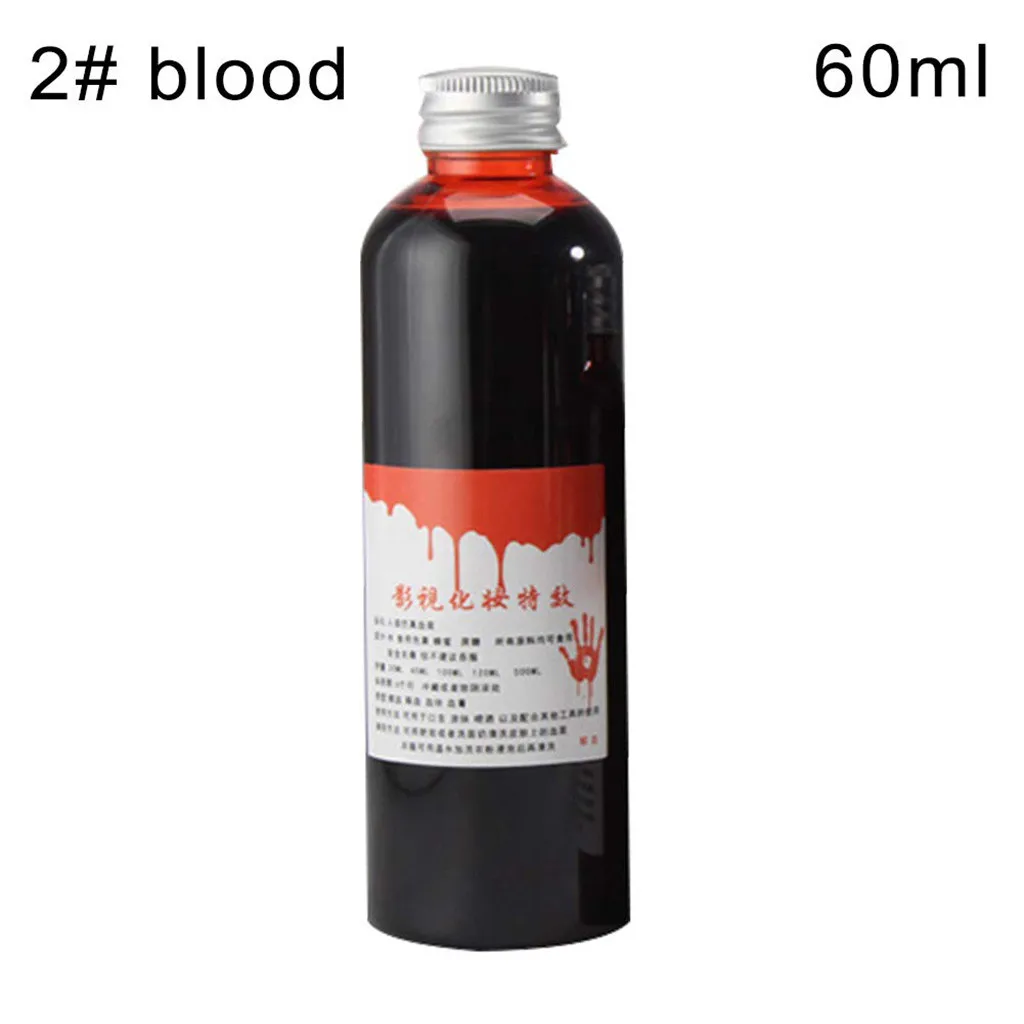 Halloween props Fake Blood Gel Tube Horror Spray color Halloween Party Joke Red Tool Different capacities optional