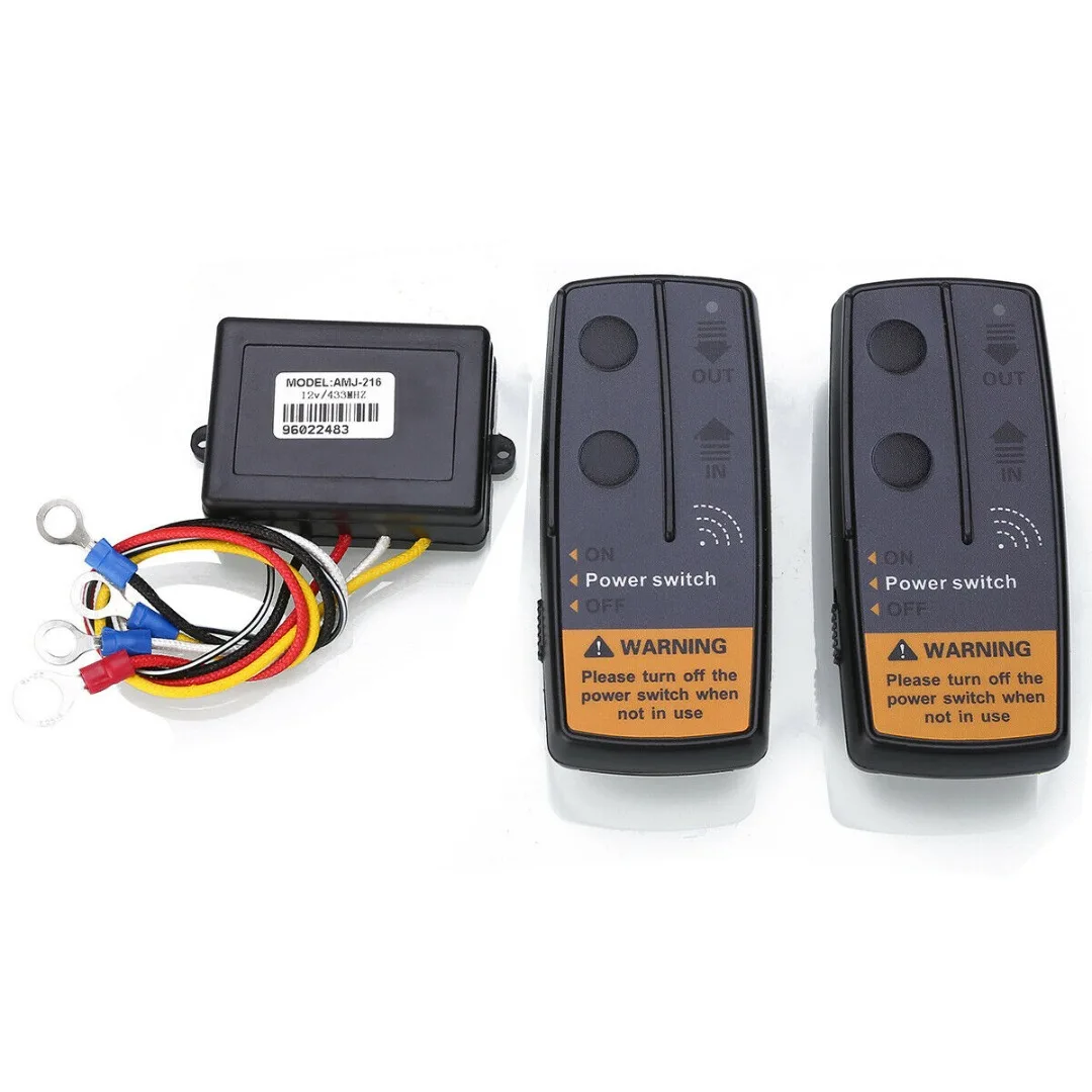 New Wireless Winch Remote Control Kit For Jeep ATV SUV UTV 12V Switch Handset