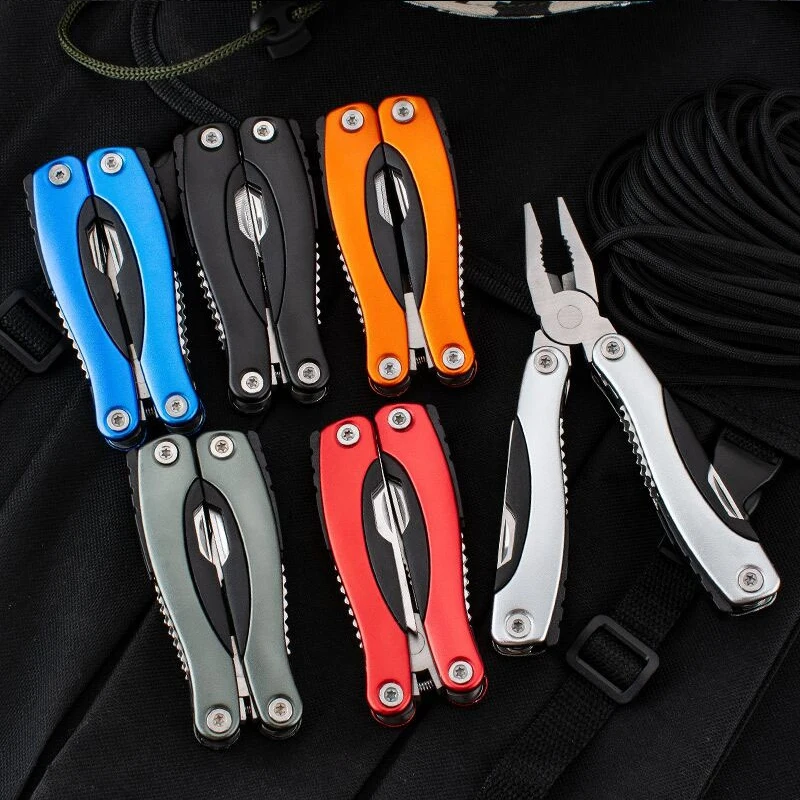 

Mini Multifunctional Mini Portable Folding Pliers Wire Cutters Outdoor Camping Tools Folding Knife Pliers Wire Strippers Tool