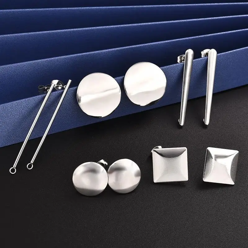 Stainless Steel Geometric Round Earring Stud Golden hollow Flowers Earrings 5 Hfdfc96046fcf4ffbbbf84374ad8dfff83