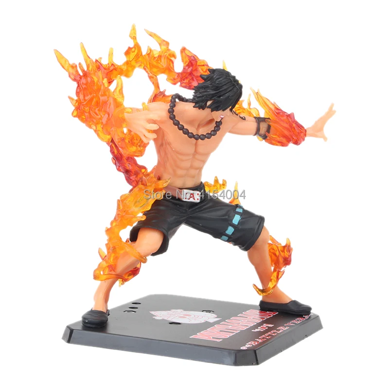 Аниме одна штука 15 см одна штука ZERO Portgas D Ace Battle Ver. Fleam ПВХ фигурка модель игрушки с оригинальной коробкой