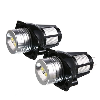 

For BMW 3-series E90 E91 10W Fog Light Decorative Light 2Pcs Car flashing LED Angel Eyes Marker Lights Bulbs
