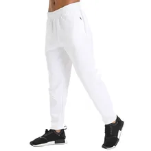 Мужские хлопковые брюки для фитнеса, Длинные повседневные спортивные брюки, брюки для тренировок, спортивные штаны для бега, спортивные штаны 0F