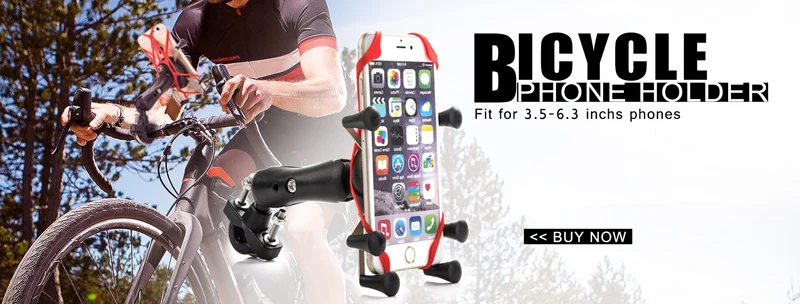 car vent phone holder Univerola Motorcycle Phone Mount Cell Smartphone Holder for Rearview Mirror with 360 Rotate Holder for GPS Motorcycle Support flexible phone holder