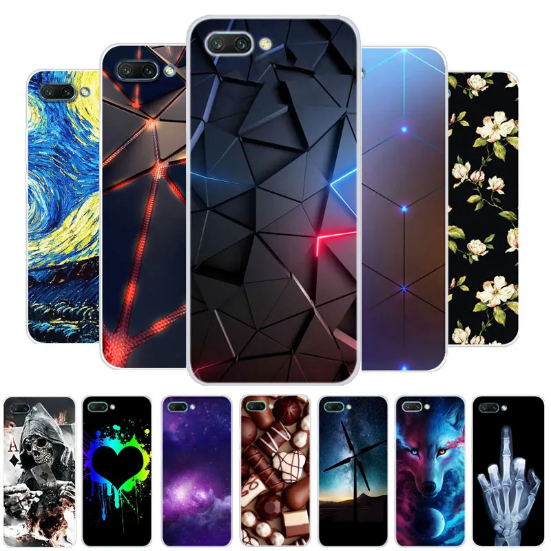 Для Honor 10 чехол huawei силиконовый ТПУ мягкая задняя крышка для телефона 10X Lite Honor10 10i
