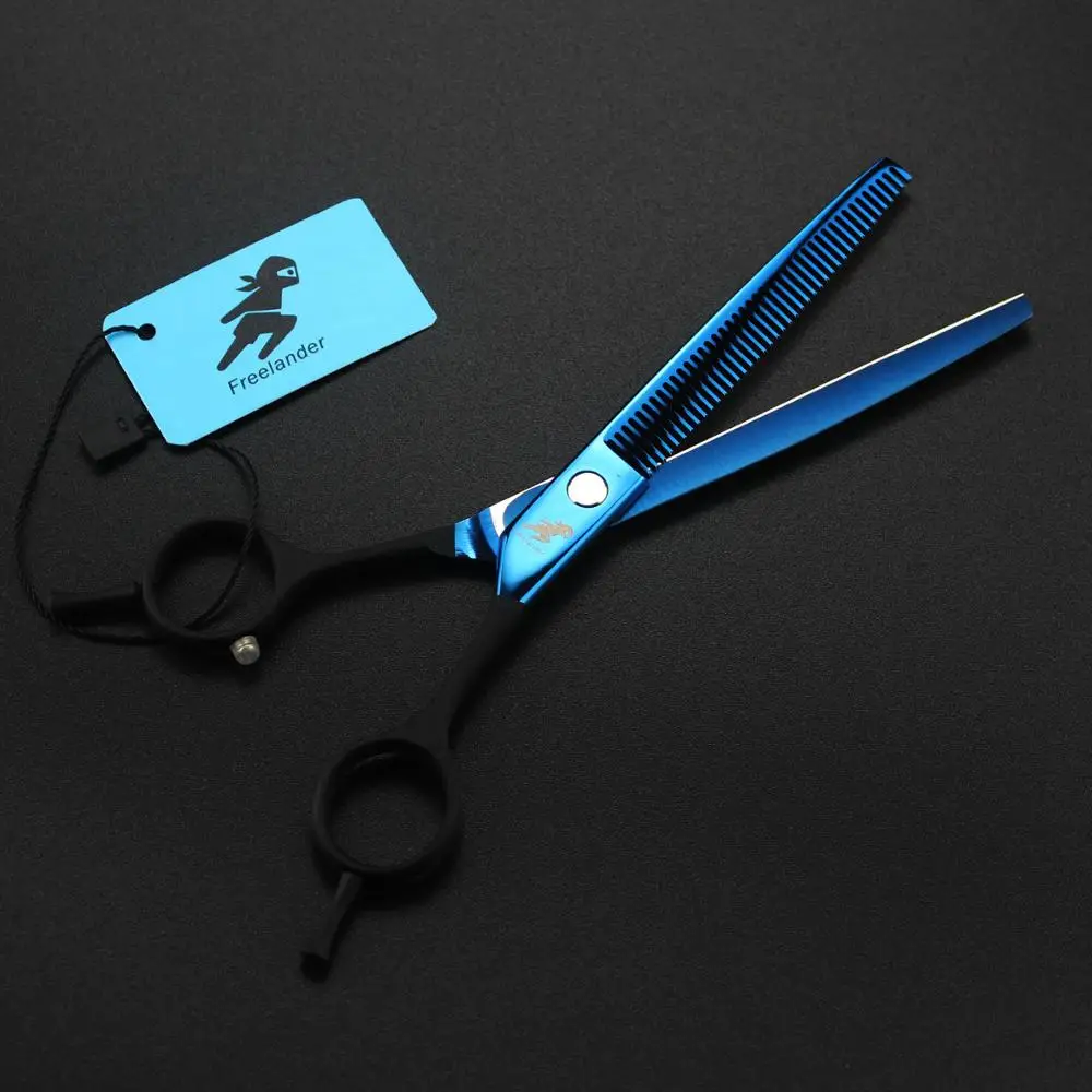 6.5inchs Pearl Blue Professional Thinning Shears for Dogs and Cats