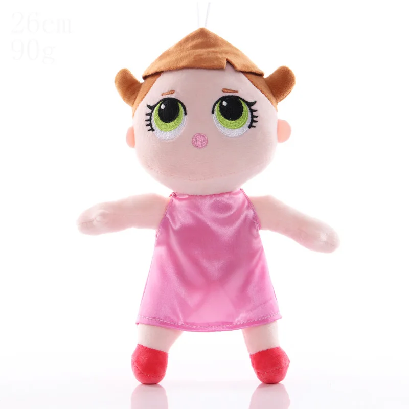 26 см сюрприз большие глаза красота Peluche дом украшения Плюшевые игрушки Кукла Детская игрушка Горячая день рождения рождественские подарки