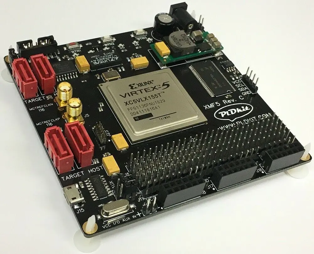 Для XILINX VIRTEX-5 XC5VLX155T модуль FPGA. Макетная плата XMF5