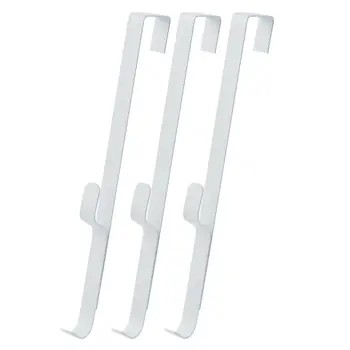 

3pcs Door Hooks Clothes Bag Hanging Rack Door Back Hanger Rack Organizer Cabinet Bathroom Storage Rack Tool