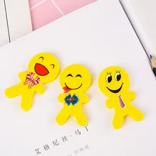 

Cute smiley emoticon humanoid eraser student creative eraser*2PCS