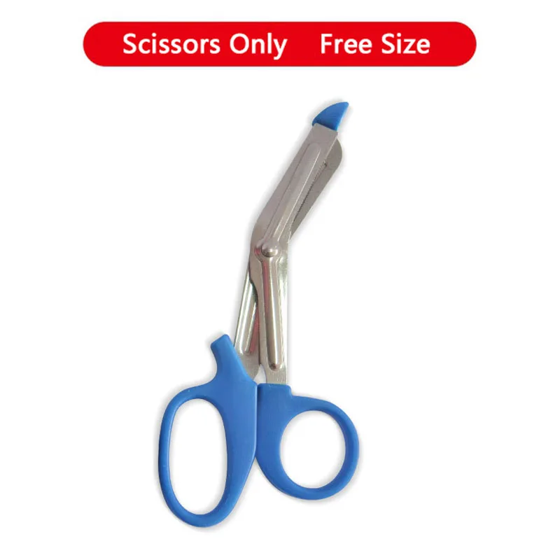 Blue stick scissors Красочный Спорт самоклеящийся эластичный бандаж Обертывание Ленты 4,5 м эластопласт для защита, накладки для коленей пальцев лодыжки ладони плеча - Цвет: Blue stick scissors