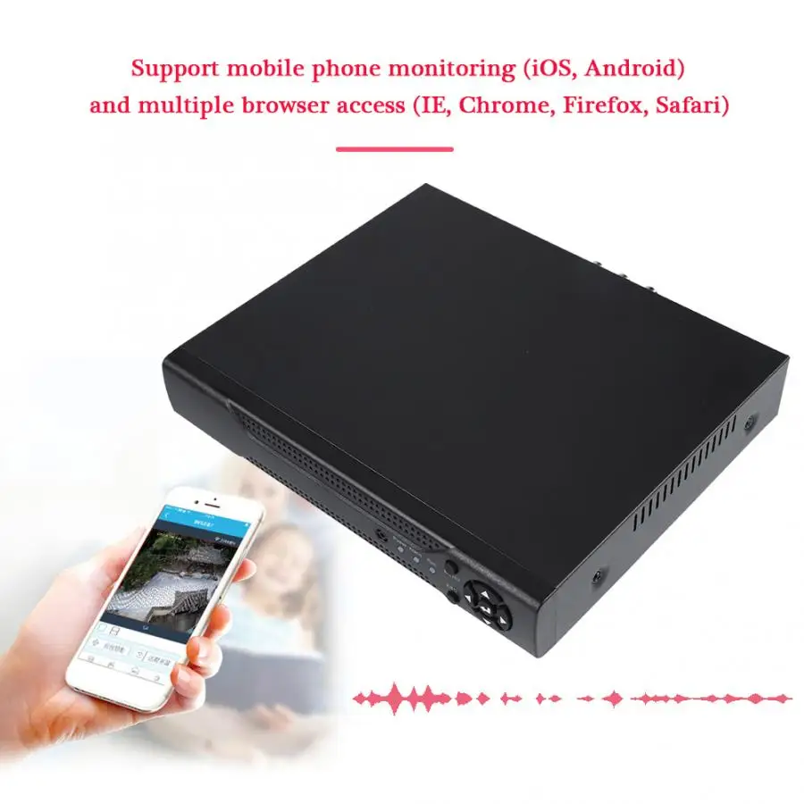 1080N 4CH видеорекордер наблюдения Гибридный NVR AHD TVI 4CH DVR Регистраторы TVI DVR