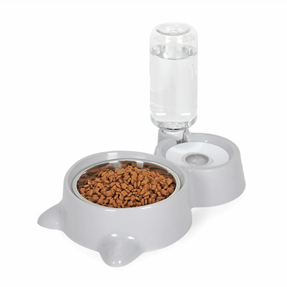 Automatic Pet Feeder Автоматическая кормушка для домашних животных, диспенсер для воды, для кошек, собак, поилка, кормушка для собак, фонтан, блюдо для еды, миска для домашних животных, принадлежности для полива - Цвет: Automatic Pet Feeder