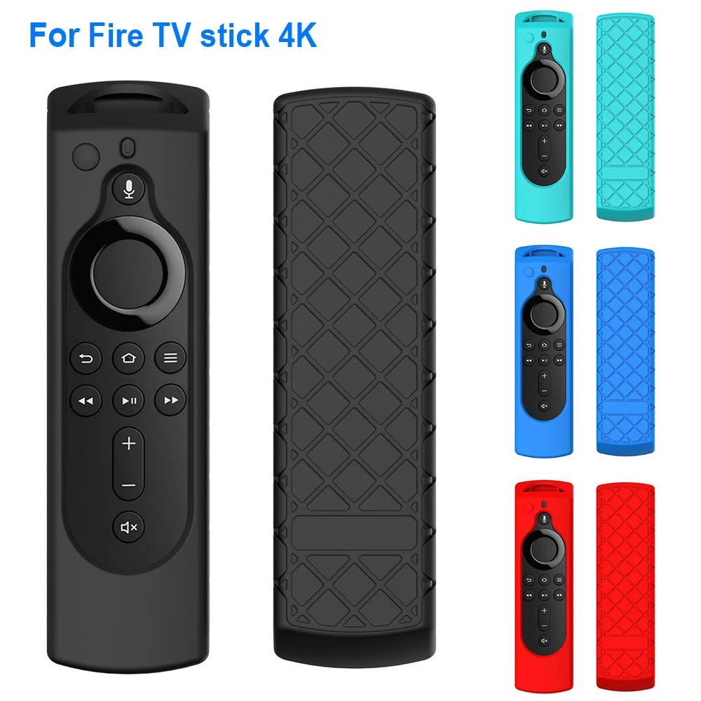 Дистанционный контроль силикон защитный чехол для Amazon Fire tv Stick 4K изготовлен из высококачественного материала, прочный