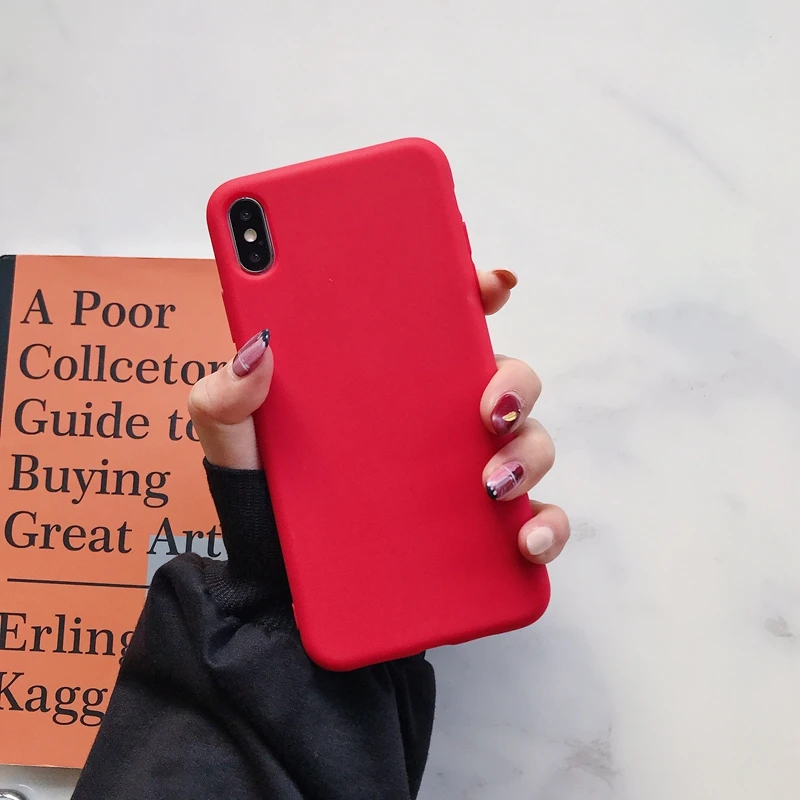 WT-3 Роскошный силиконовый чехол для iPhone 7, 8 Plus, задняя крышка, мягкий ТПУ чехол для телефона, для iPhone X, XS, 11 Pro, Max, XR, 6, 6S Plus, чехол, Coque Etui - Цвет: WT-3