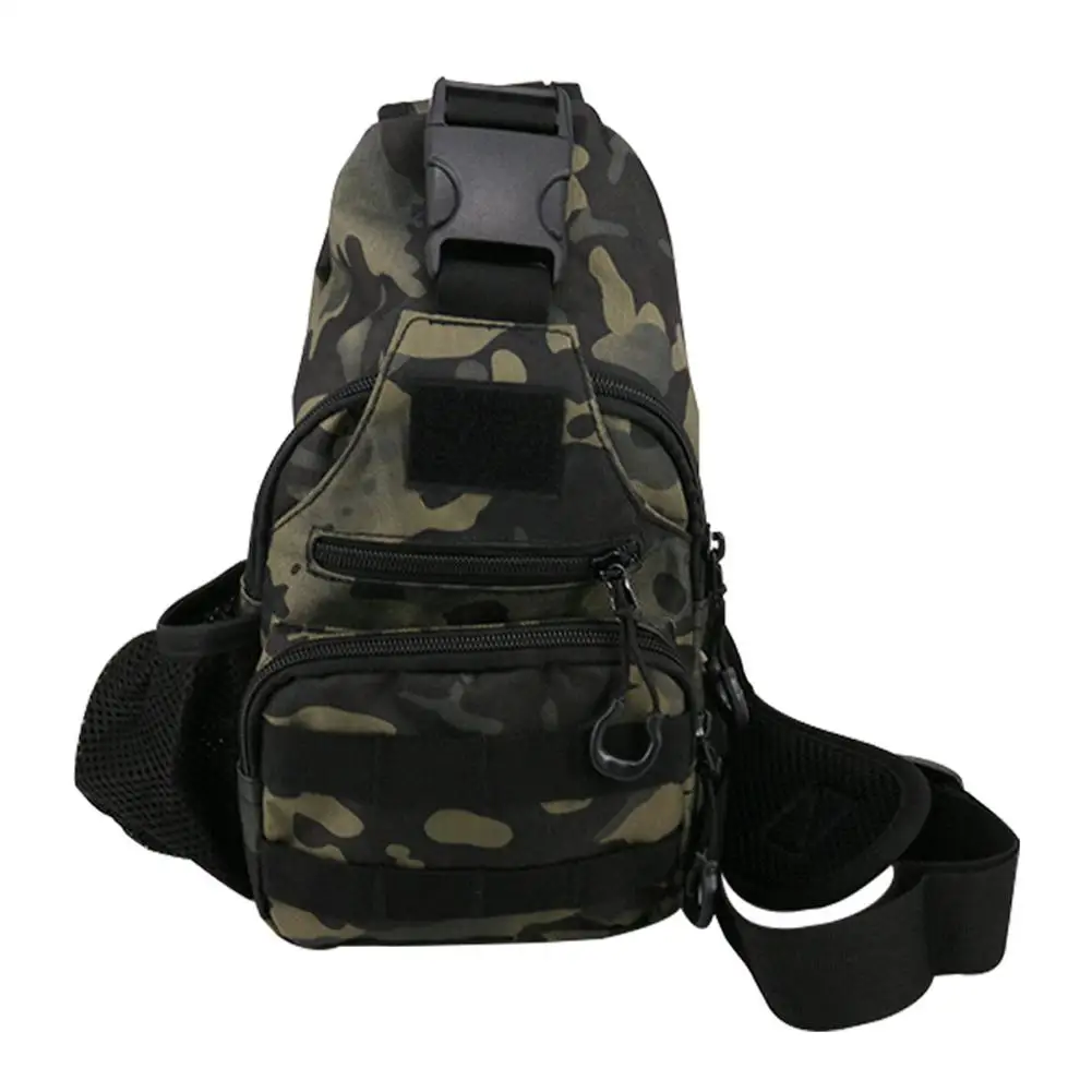 Camouflage Green GloryStar камуфляжная сумка через плечо мужская дорожная уличная Usb нагрудная многофункциональная диагональная посылка - Цвет: Camouflage Green