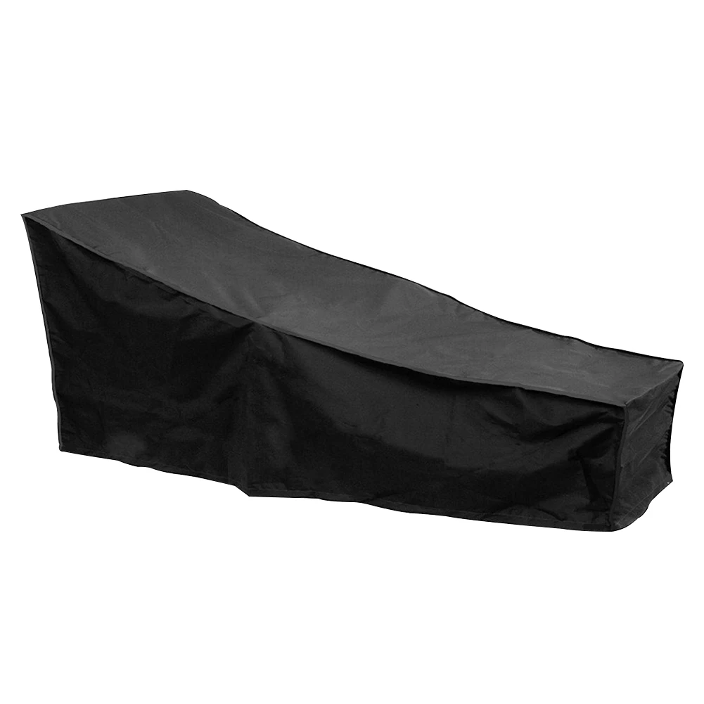 

Dustproof Wind Resistant Waterproof Sun Lounger Durable Sunscreen Outdoor Garden Oxford Fabric Patio Sunbed Cover Protector