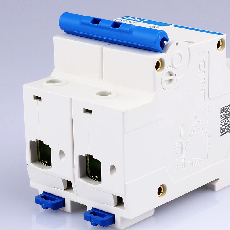 CHINT NXB-125 2P AC 230/400 В выключатель 63 80 100 125A разъединитель DZ158 Kunlun серии электромагнитного выпуска Тип c
