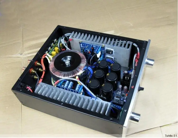 AM-50 Hi-Fi усилитель мощности 80Wx2 класс A законченный усилитель