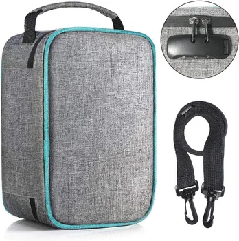 

AA Odor Proof Bag with Combination Lock Smell Proof Stash Bag Waterproof Storage Case Gray for Traveling