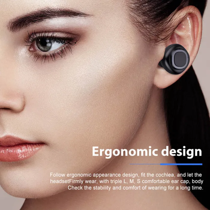 Мини Bluetooth наушники беспроводные наушники с зарядным устройством для iPhone X 8/8P samsung huawei GV99