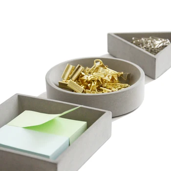 

Round Concrete Storage Tray Molds Square Cement Clay Mould For Desktop Storage Silicone Molds For Plaster Craft