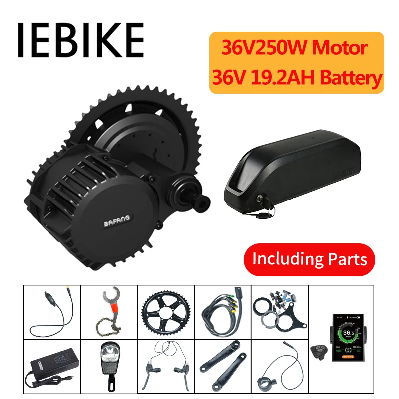 Neue Version Bafang Bbs01 36V250W E-bike Motor für Elektrische Fahrrad 8fun Mitte Antrieb E Bike Conversion Kit mit 36V20AH Batterie Neue Version Bafang Bbs01 36V250W E-bike Motor für Elektrische Fahrrad 8fun Mitte Antrieb E Bike Conversion Kit mit 36V20AH Batterie