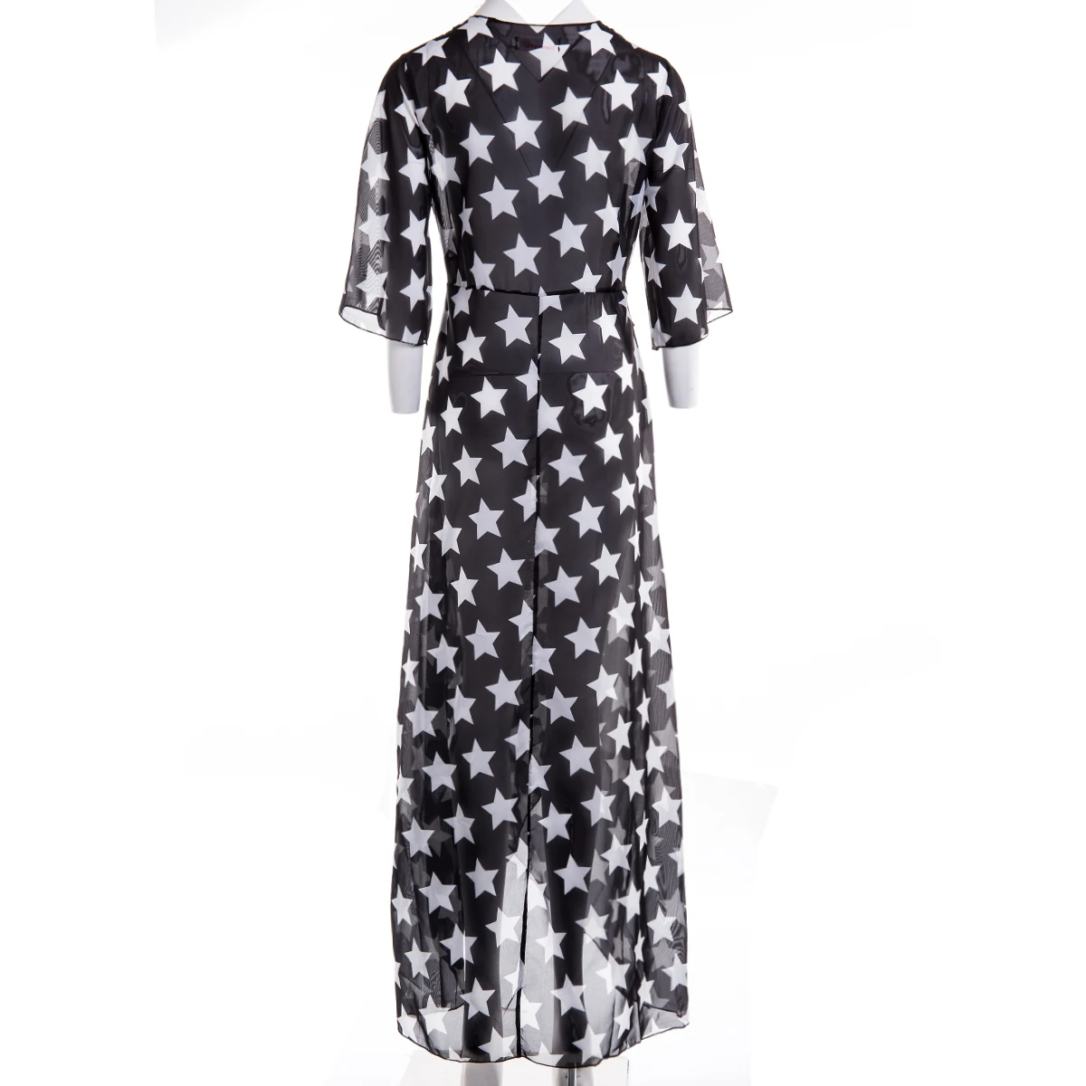 Новая мода для женщин Boho шифон кимоно рубашка кардиган длинный пляжный чехол Топ Платье Повседневная Блузка
