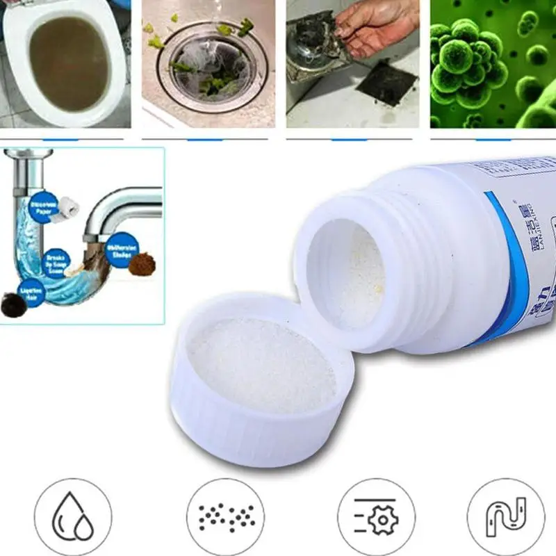 Sink Drain Bottled Powerful Cleaner Closestool Toilet Kitchen Deodorization Clogging Sewer Dredging Dredge Agent Pipe drain cleaner pipe dredging agent pipe cleaner pipe dredging tool