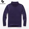 New 2022 Autumn Winter Boys Girls Kids Fashion Solid T Shirt Tops Children O-neck Long Sleeve Warm Casual T-shirts Sweatshirt ► Photo 2/6