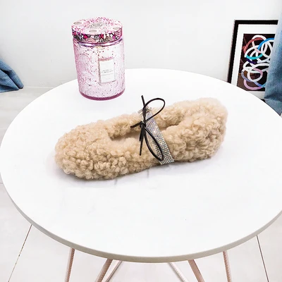 Pink Женские лоферы; коллекция года; сезон весна-осень; модные женские туфли на плоской подошве со стразами; женские лоферы на меху без застежки; Удобная Женская Осенняя обувь - Цвет: Pink
