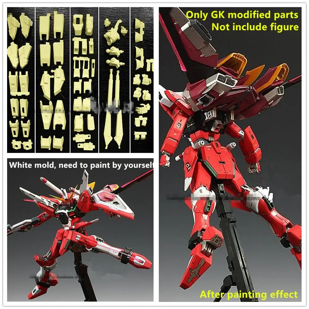 Модель GK Смола белая форма модифицированные части набор для Bandai MG 1/100 Infinite Justice Gundam D036